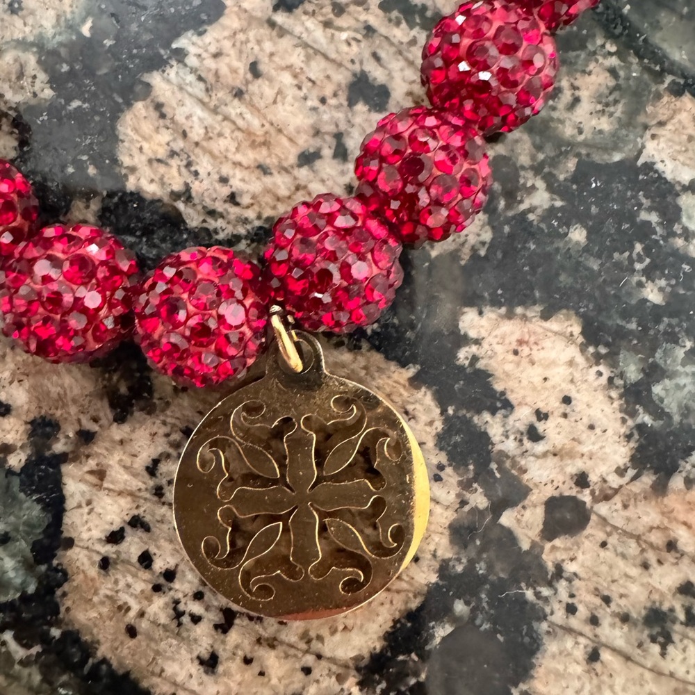 Rustic cuff beaded bracelet - Picture 2 of 4